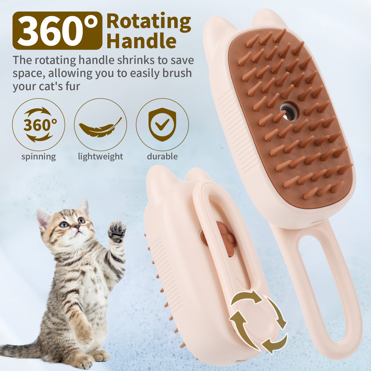 SteamPurr Pro 3-in-1 Brush